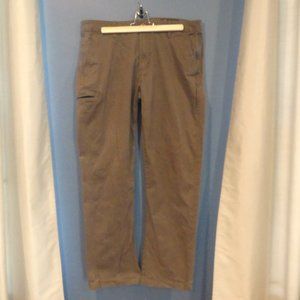 Mens Weatherproof Green Twill Pants